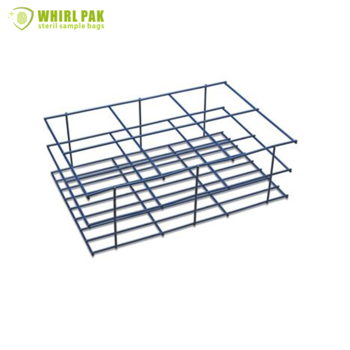 Whirl Pak B01048 Rack 6 Compartment